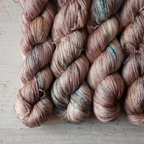 Coffee Grounds - Silky Sock